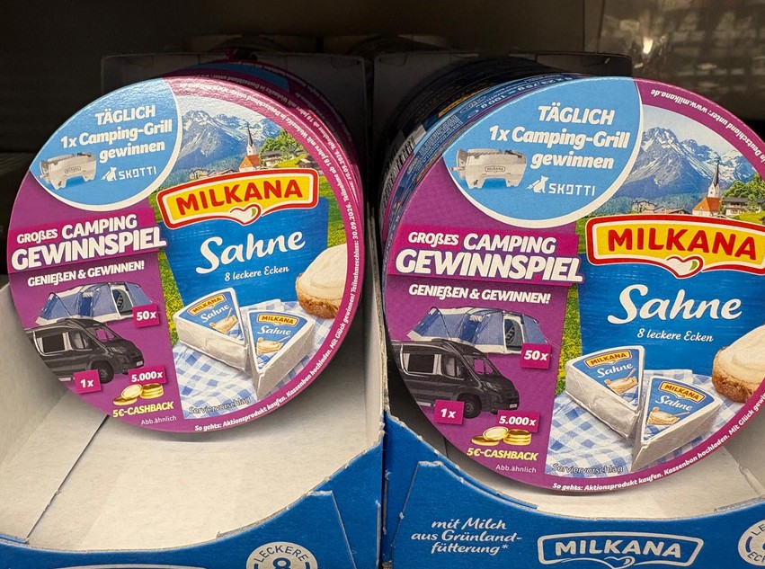 Milkana Camping: Wohnmobil, Zelt, Grill gewinnen Milkana Camping: Wohnmobil, Zelt, Grill gewinnen