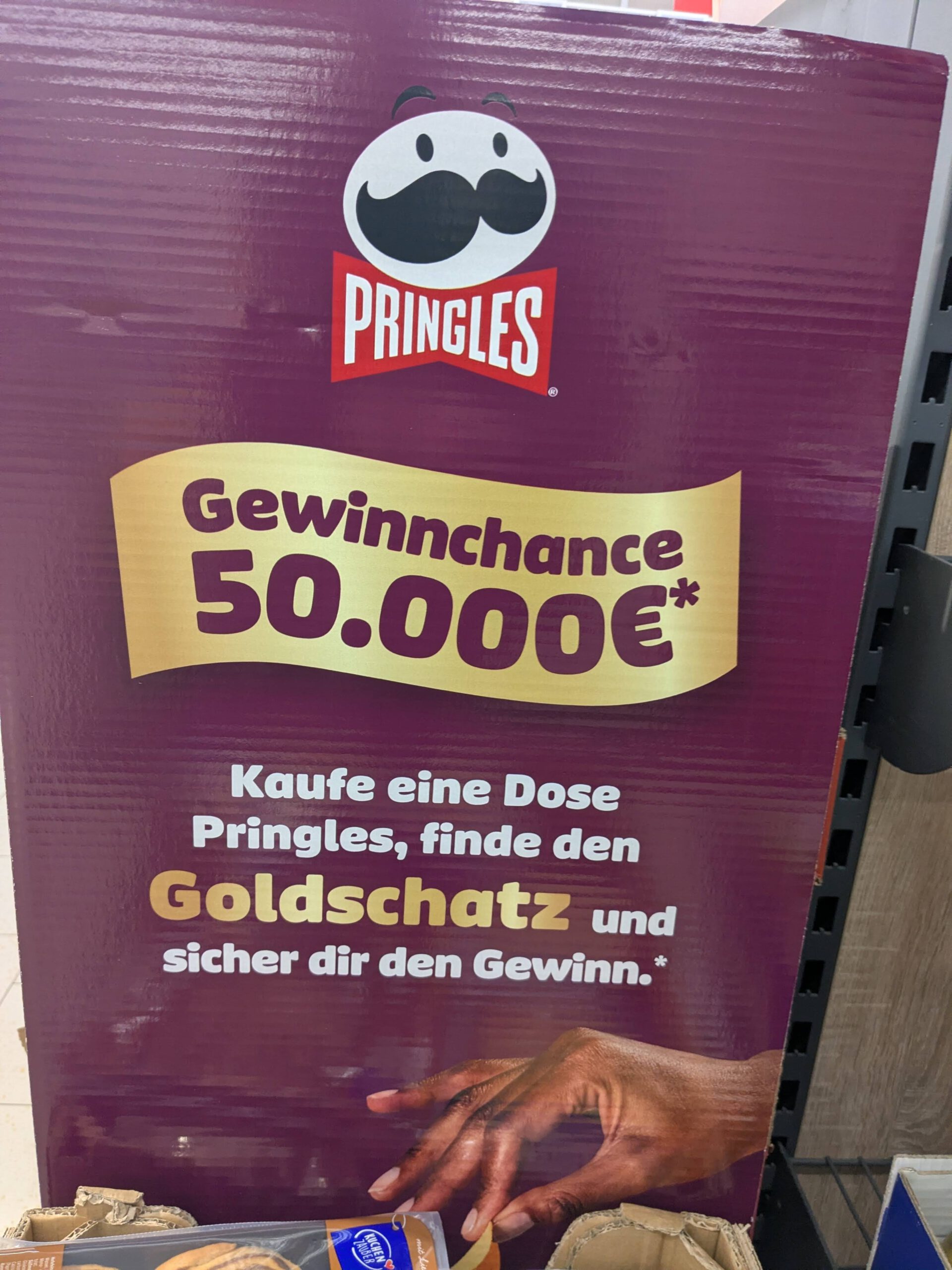 Pringles Goldschatz: 50.000 Euro gewinnen Pringles Goldschatz: 50.000 Euro gewinnen